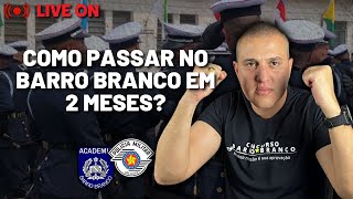 COMO PASSAR NO BARRO BRANCO EM 2 MESES  Concurso Barro Branco  CFO [upl. by Edak]