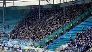 Hansa Rostock Fans in MDCC Arena  2Bundesliga FC Magdeburg  Hansa Rostock 12 [upl. by Hsilgne]