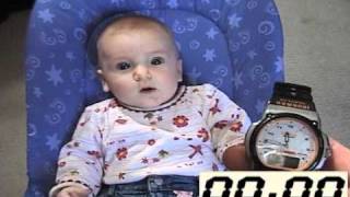 Infant Looking Time Habituation Activity 2 from quotWhat Babies Can Doquot DVD [upl. by Colston933]