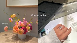 vlog engagement ring shopping at Tiffany amp Co 💍  moved to LA from the Bay Area at 26 years old 🤭 [upl. by Meagan]