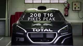 Essai Peugeot 208 T16 Pikes Peak  Sébastien Loeb  wwwfelinecc [upl. by Assirem]