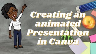 Creating Animated Presentations in Canva [upl. by Ylevol716]