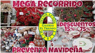 Mega Recorrido por Galerías el Triunfo Increíbles Descuentos  Navidad 2021 [upl. by Ulund330]