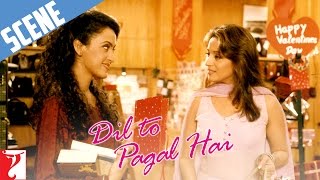 Aaj Valentines Day Hai  Scene  Dil To Pagal Hai  Madhuri Dixit  Yash Chopra [upl. by Backler]