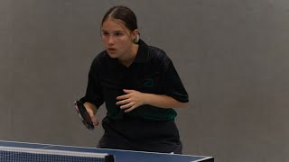 Tischtennis Düsseldorf Damen Bezirksoberliga 2 Kryvosheia TTC Bernath Vs Korstik TV Geseke [upl. by Chak]