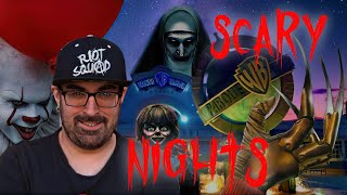 ASI SON las SCARY NIGHTS 2023 en PARQUE WARNER [upl. by Tedric786]