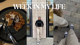 WEEKLY VLOG thanksgiving  signing a new lease  brunch date  creating content  Uottawa life [upl. by Alyl]