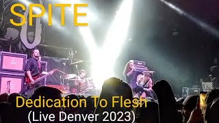 Spite Dedication To Flesh Live 2023 [upl. by Pasahow]