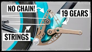 Are Chainless String Drive Bicycles a Genius or Terrible Idea [upl. by Ardnauq]