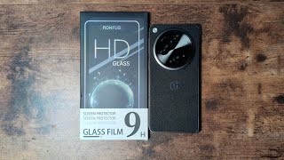 OnePlus Open Tempered Glass installation Process [upl. by Paddy285]