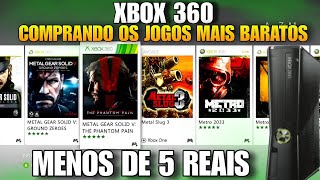 ULTIMA PROMOÇÃO XBOX 360  Os jogos mais BARATOS por menos de 5 reais [upl. by Ellehsar]