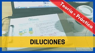 DILUCIONES  Química CBC  Ejercicio 735 737 amp 741 [upl. by Dnartreb]