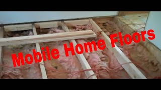 Mobile Home Floors Repaired Mobile Home Sub Floor Repair [upl. by Yendor682]