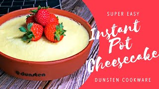 Instant Pot Cheesecake Super Easy  Dunsten Steamer Insert [upl. by Eniamraj]