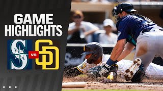 Mariners vs Padres Game Highlights 71024  MLB Highlights [upl. by Almira]