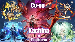 Random coop Kachina Neuvillette Bennett amp Nahida vs The Knave [upl. by Nwahsaj597]