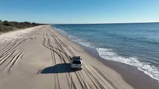 Bribie Island early morning drive [upl. by Sualokin305]