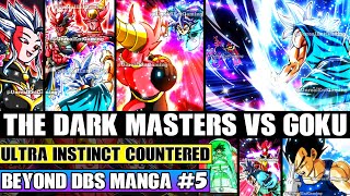 Beyond Dragon Ball Super Ultra Instinct Goku Vs The Dark Masters Gokus Powers Countered [upl. by Pallua]