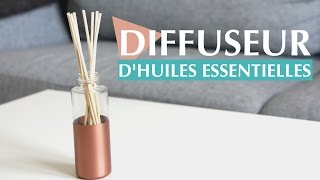 DIY  DIFFUSEUR DHUILES ESSENTIELLES [upl. by Imhsar]