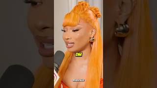 Megan Thee Stallion REVEALS the BEST CELEBRITY DM she has RECEIVED [upl. by Hayikat]