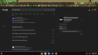 DVD screensaver  Google easter egg [upl. by Casanova]