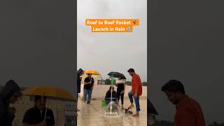 Rocket Launching is fun when it’s raining outside DIY Project waterrocket rocketry rocket [upl. by Osher]