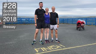 Bressay parkrun Shetland  28 Scottish parkruns 2018 [upl. by Artina]