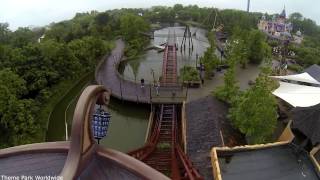 SuperSplash Front Row On Ride POV  Plopsaland De Panne [upl. by Livvyy]