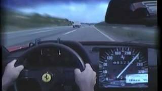 Ferrari F40 On The Road 320 kmh [upl. by Tarsus]