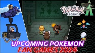 Top Upcoming Pokemon Fan Games in 2024  GBA rom hacks [upl. by Zanas]