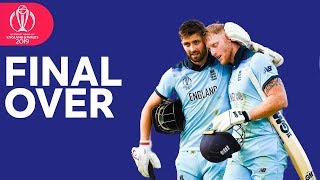 Incredible Final Over of Englands Innings  Stokes Forces Super Over  ICC Cricket World Cup 2019 [upl. by Orit]