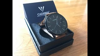 Unboxing Cadisen watch Review [upl. by Stanwood]