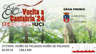 RESUMEN 2ª ETAPA VUELTA INTERNACIONAL A CANTABRIA GRAN PREMIO GOBIERNO DE CANTABRIA [upl. by Ojela]