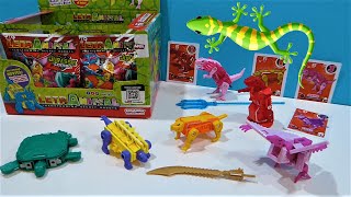 LETRABOTS Letranimal Jurassik Combo Unboxing [upl. by Acira65]