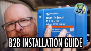 Victron Orion DCDC Isolated Charger B2B Installation [upl. by Dennis385]