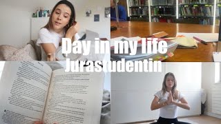 DAY IN MY LIFE als Jurastudentin  Big news Staatsexamen healthy routine aktuelles Buch … [upl. by Auop]