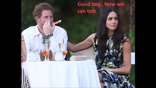 Meghan Markle and Prince Harry at Tom Inskips wedding in Jamaica 2017 in HD [upl. by Auka492]