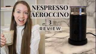 NESPRESSO AEROCCINO 3 REVIEW [upl. by Evelyn460]