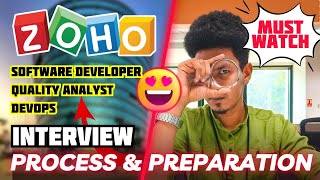 ZOHO DATA SCIENCE JOB  TAMIL  ZOHO JOB [upl. by Kravits711]