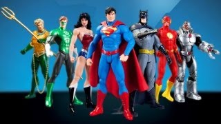 UNBOX Justice League The New 52 Box Set  Action Figures da FanToy [upl. by Milburn]