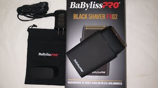 💈BABYLISS SHAVER💈BLACK FX02 [upl. by Aelhsa768]