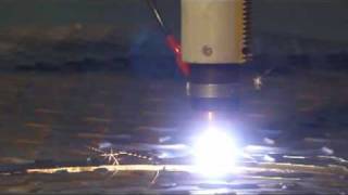 Plasma cutter plasmaschneider CNC torch Hypertherm and THC plasmaschneiden [upl. by Nessah]