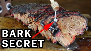 Lifechanging brisket BARK on an Offset Smoker Tallow saves the day [upl. by Aillicirp]