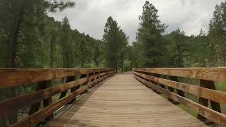 George S Mickelson Trail  Deadwood South Dakota [upl. by Ykvir]