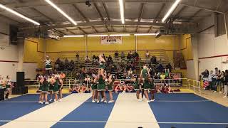 Crest Middle School Cheer 2018 at Cleveland County Fair [upl. by Assyli]