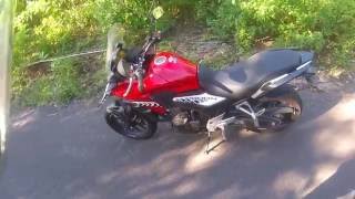 Honda CB 500 X test drive review Indonesia Bali [upl. by Dionis903]