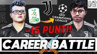 CAREER BATTLE CON LA JUVENTUS DOPO LA PENALIZZAZIONE FIFA 23 CARRIERA ALLENATORE JUVENTUS EP1 [upl. by Nylsirhc]