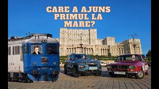 Cine a ajuns primul la mare Dacia Spring Dacia 1300 sau trenul [upl. by Lathrop]