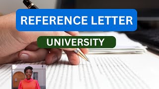 A reference letter that adds value to your study program amp scholarship application [upl. by Htor]