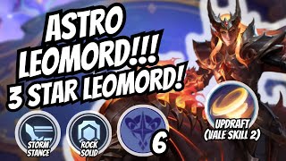 VALE SKILL 2 WIN 100 3 STAR LEOMORD ASTRO LEOMORD  MOBILE LEGENDS MAGIC CHESS [upl. by Gustafson]